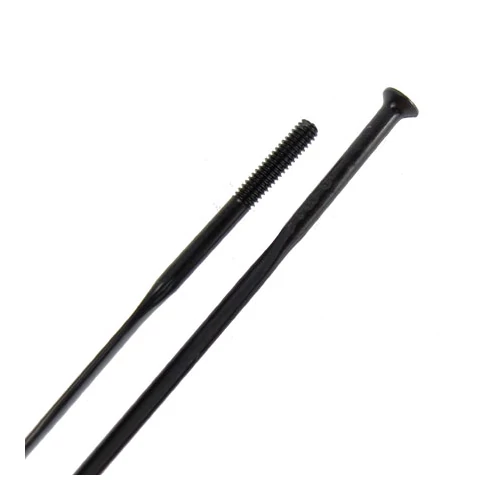 Küllő DT Swiss Aerolite egyenes 2.0/2.3/0.9x306 fekete