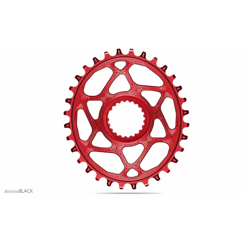 Lánckerék MTB OVAL XTR/XT M9100/M8100 directmount N/W piros 34T