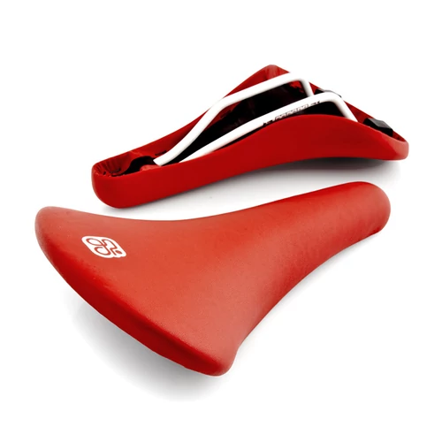 Csepel Puhos nyereg piros // fehér