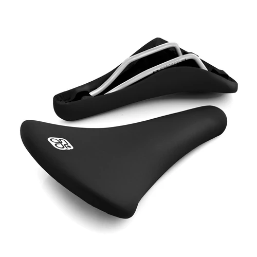 Csepel Puhos nyereg fekete // fehér