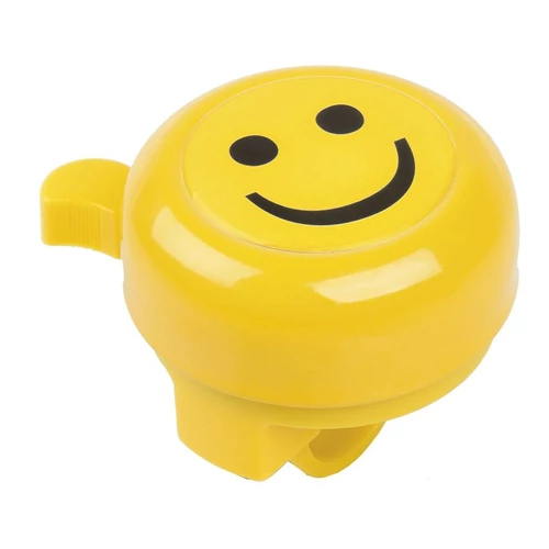 M-wave Kerékpár csengö acél gyermek figurás smiley sárga
