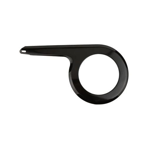 Láncvédö + tarto. camping acél fekete " teli" gm