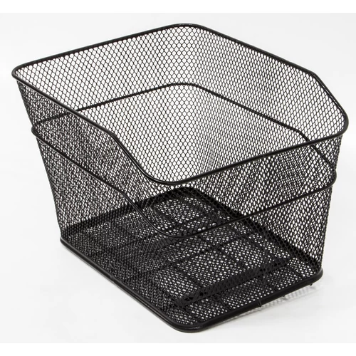 Kerékpár hátsó kosár magasított 39x29x24 fekete