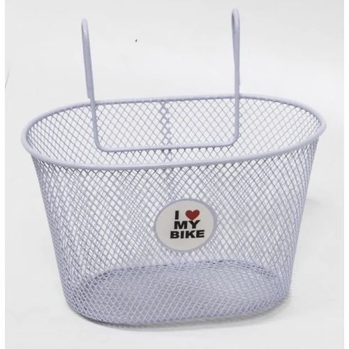 Kosár gyermek acél elsö akasztós 25x16x14 fehér elsö acél gyermek akasztos 25x16x14 fehé