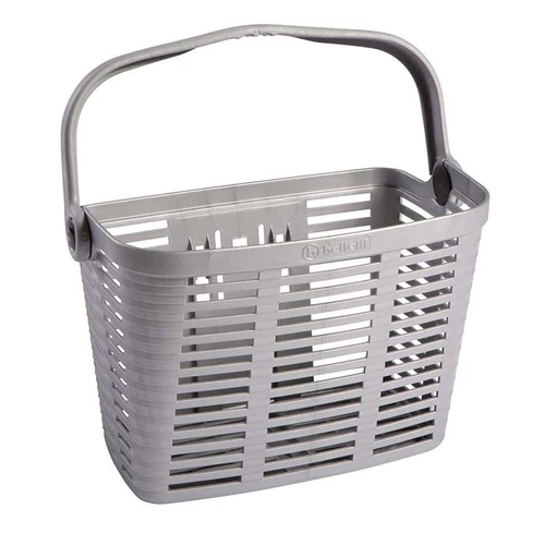 Kerékpár első adapteres kosár ezüst