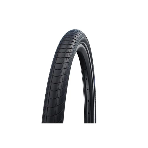 Köpeny 28x2,35 (60-622) schwalbe big apple hs430 fekete reflexcsíkos