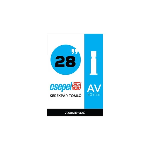 Tömlő csepel 700x25-32c av 40mm dobozos 50db/#