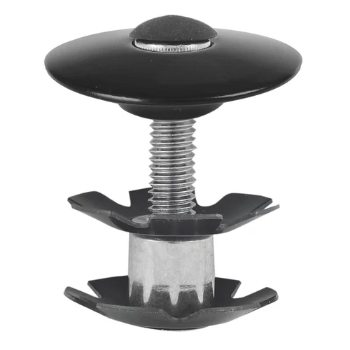 Kormány rozsa 1 1/8" a-head alu fekete m-wave kormánycsapágyhoz rozsa 1 1/8" fekete m-