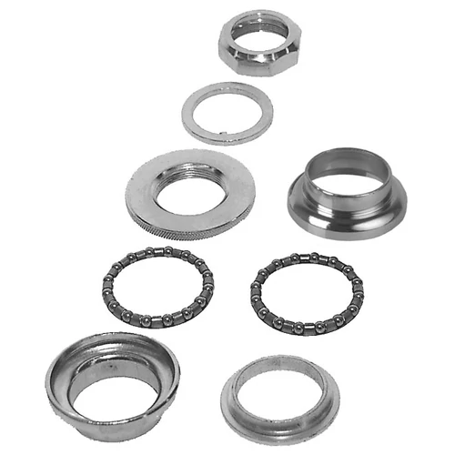 Kormányfejk. 1" menetes 22,4/30,2/26,4mm krom 8 r kormánycsapágy 1" 22,4/30,2/26,4mm krom