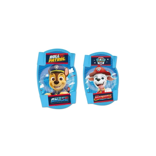 D térd- és könyökvédő gyermek mancs őrjárat kék