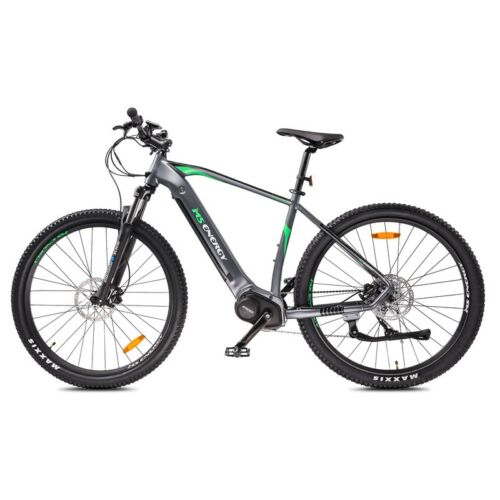 Ms energy elektromos kerékpár m100 mtb 9 sp 29/21 sötétszürke/zöld