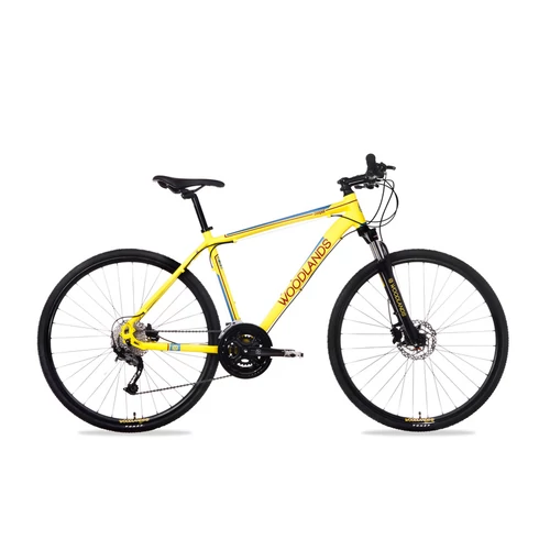 Csepel Woodlands cross trekking kerékpár 21 2.1 27sp l sárga srg ys719