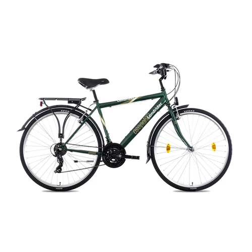 Csepel Landrider kerékpár 28/21 ffi 21sp 21 szöld ys7935