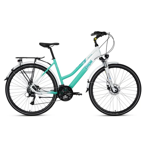 Csepel Traction 200 női 28/19 2025 matt fehér-türkiz ys701-ys7349