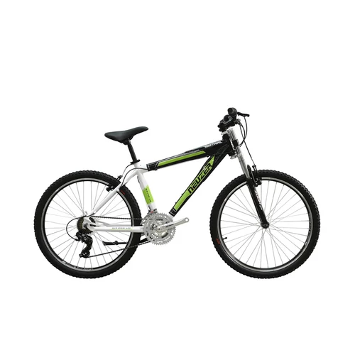 Neuzer neuzer alu mtb eco ffi 21 fekete/fehér-zöld dupla vállas villával is elérhető