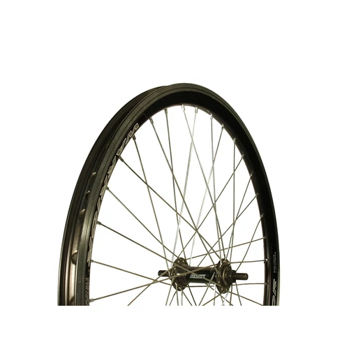 Kerék 24-es első duplafalú warior fekete felni alu. agy fekete menetes