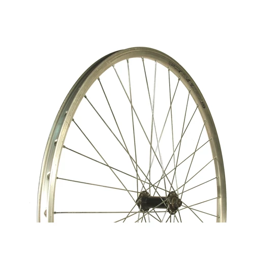 Kerék 622-es első duplafalú remerx ezüst felni gyorszáras alu. agy fekete trekking