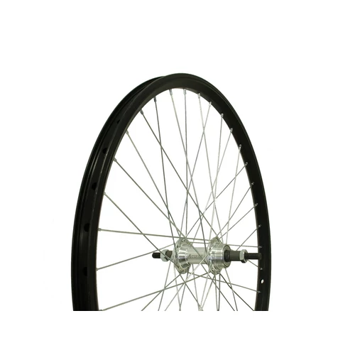 Neuzer kerék 24-es hátsó duplafalú rmx fekete felni menetes alu agy ezüst