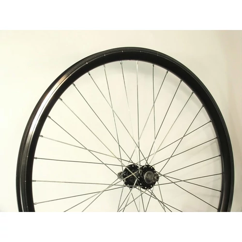 Kerék 26-os hátsó duplafalú warior fekete felni gyorszáras alu. agy fekete
