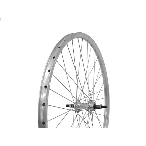 Neuzer kerék 26-os hátsó dupla remerx ezüst felni ezüst alu. agy