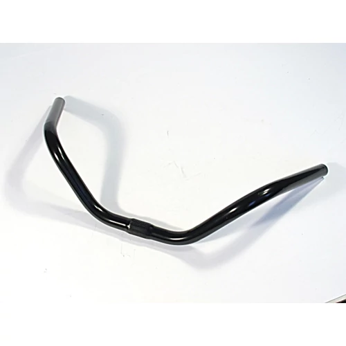 Kormány acél hajlított fekete