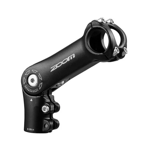 Zoom kormánynyak a-head alu áll. matt fekete tds-c269-8fov 31.8 mm befogó