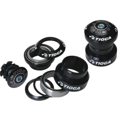 Tioga kormánycsapágy a-head 1-1/8 tioga fekete acc1