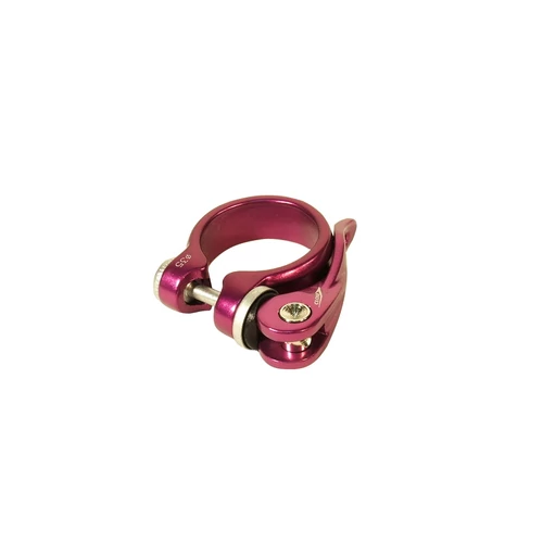 Nyeregcső bil.+gyorszár 35 mm lila elox