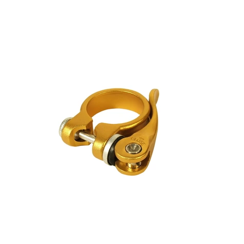 Nyeregcső bil.+gyorszár 35 mm arany elox