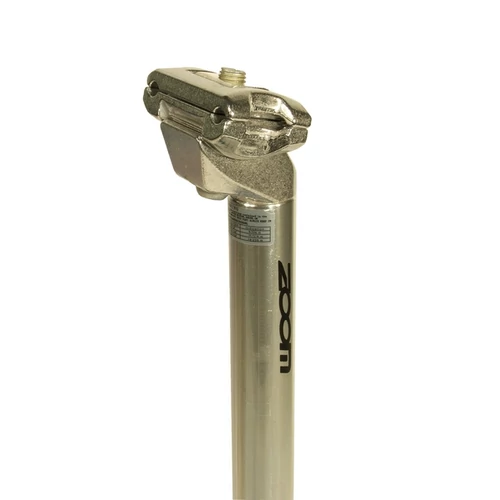 Zoom nyeregcső alu.26x350 ezüst