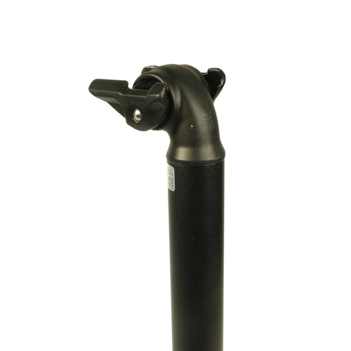 Zoom nyeregcső alu 31,6x400 fekete 6061, zoom, sp-326