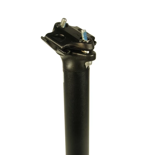 Zoom nyeregcső alu 31,6x400 fekete 6061, homokolt zoom