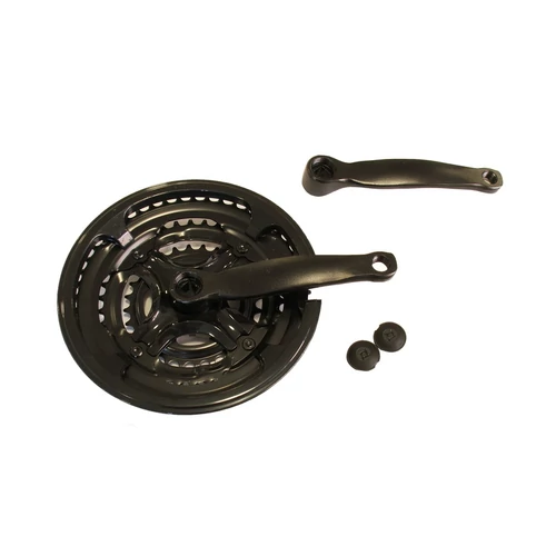 Egyéb hajtómű mtb acél 28/38/48t 152 prowheel my-s841, fekete tengelyhossz: 124.5mm
