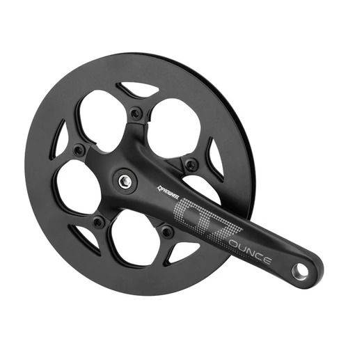 Suntour hajtómű city alu 48t 170mm prowheel ounce-248aac dupla alu. láncvédő