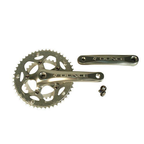 Hajtómű verseny alu 34/50t 172 ounce-522c, ezüst, hi-polish crank