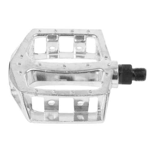 Egyéb pedál 1/2 bmx aluminium ezüst prizma nélkül