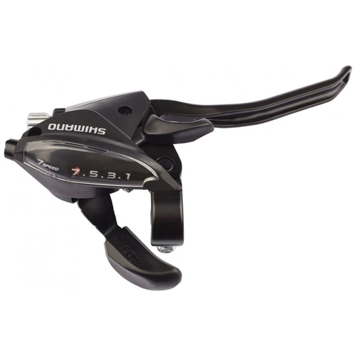 Shimano váltókar 7 seb fék jobb ef510 shimano, fekete dobozos