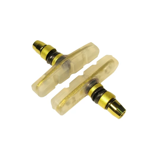 Alhonga fékpofa mtb csavaros 60mm transzparens/arany alhonga