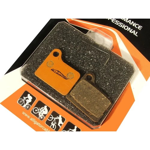 Alligator fékbetét tárcsafékhez vx007+ organikus (műgyantás) shimano deore alligator