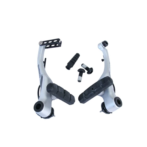 Fékkonzol v-fék alu ezüst első shimano abrm422