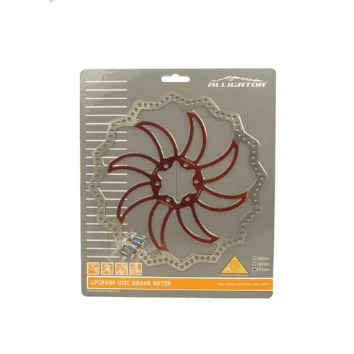 Alligator féktárcsa 203mm starlite piros alligator, hkr20rd