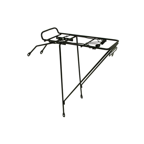 Egyéb csomagtartó 28 acél rugós fekete 2 pontos 2 láb