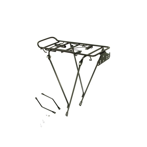 Egyéb csomagtartó 28 acél rugós fekete 2 pontos 2 láb
