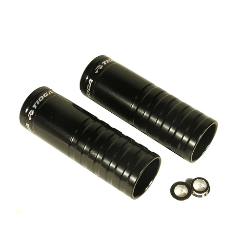 Bmx kilépő acél 14-es tengely fekete, 110x38mm tioga