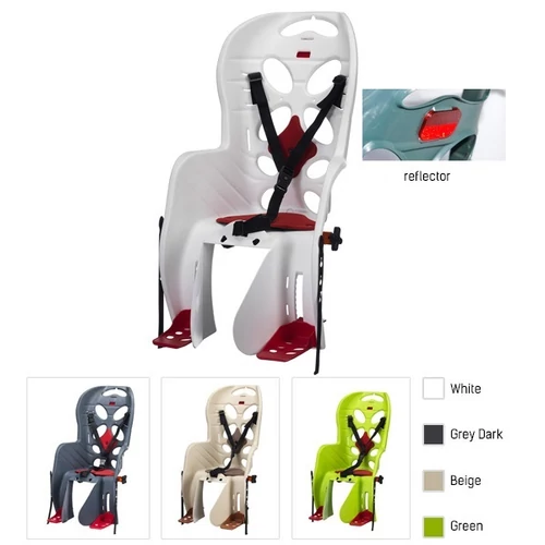 Htp design gyerekülés hátra csomagtartóra fraach zöld/piros htp