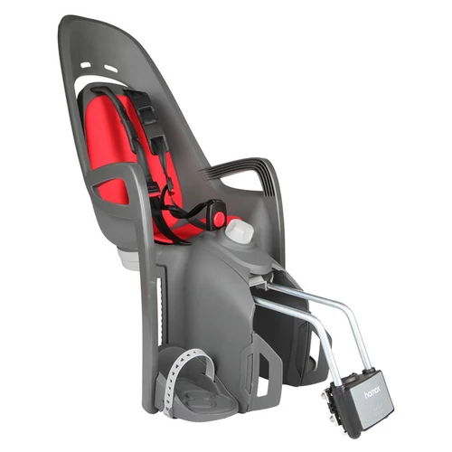 Hamax gyerekülés hátra vázra zenit relax szürke/piros párnával hamax