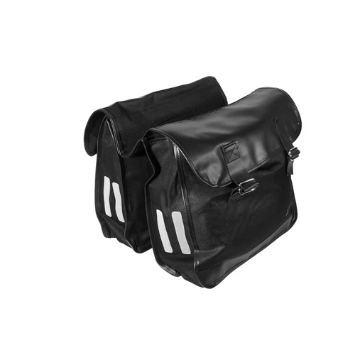 Egyéb táska csomagtartóra 2részes fekete pelikaan 070042 műanyag zacskóban akasztóval