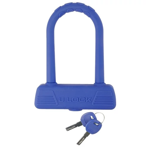 Axa zár u 70x128mm kék m-wave silicon bevonat