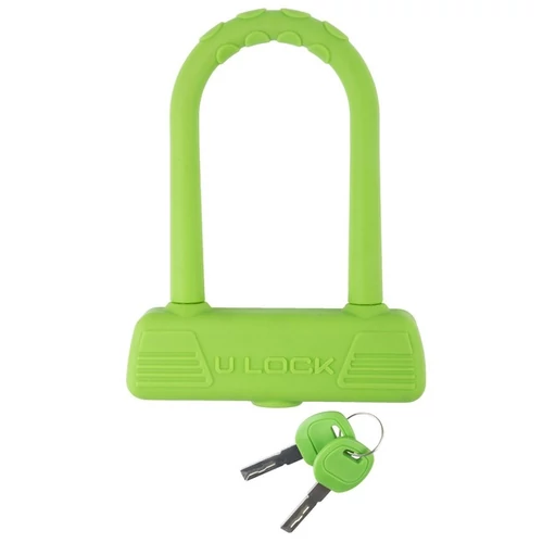 Axa zár u 70x128mm zöld m-wave silicon bevonat