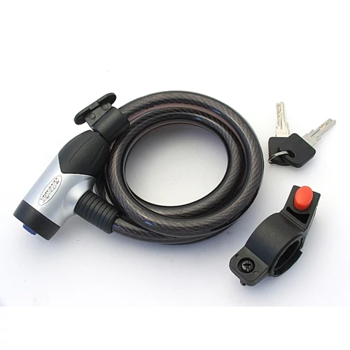 Egyéb zár spirál 12x1500mm tartóval, füst